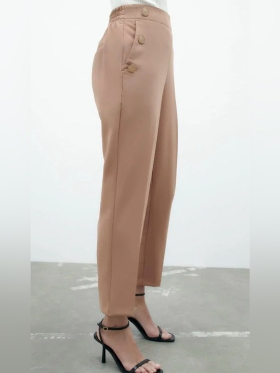 Zara Pants - Zara High-Waist Tailored Ankle Pants